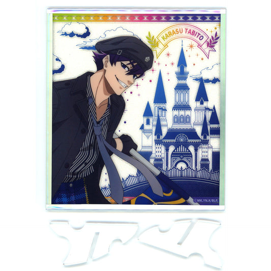 Tabito Karasu Blue Lock FLAG Acrylic Glitter Art [USED]