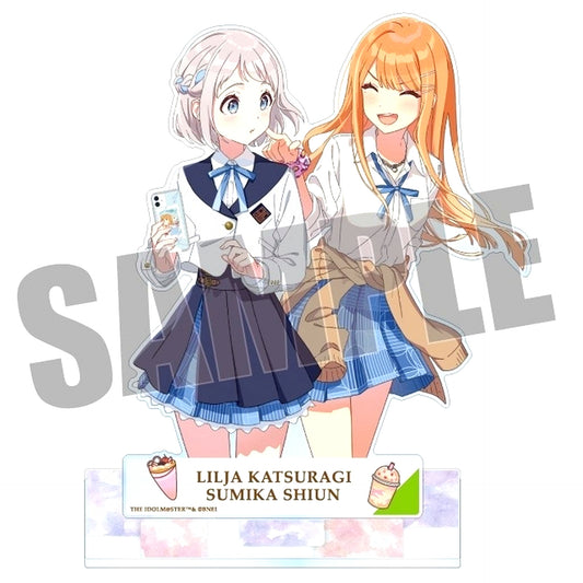 Lilja Katsuragi & Sumika Shiun Gakuen THE IDOLM@STER Pair Acrylic Stand Vol.1 [USED]