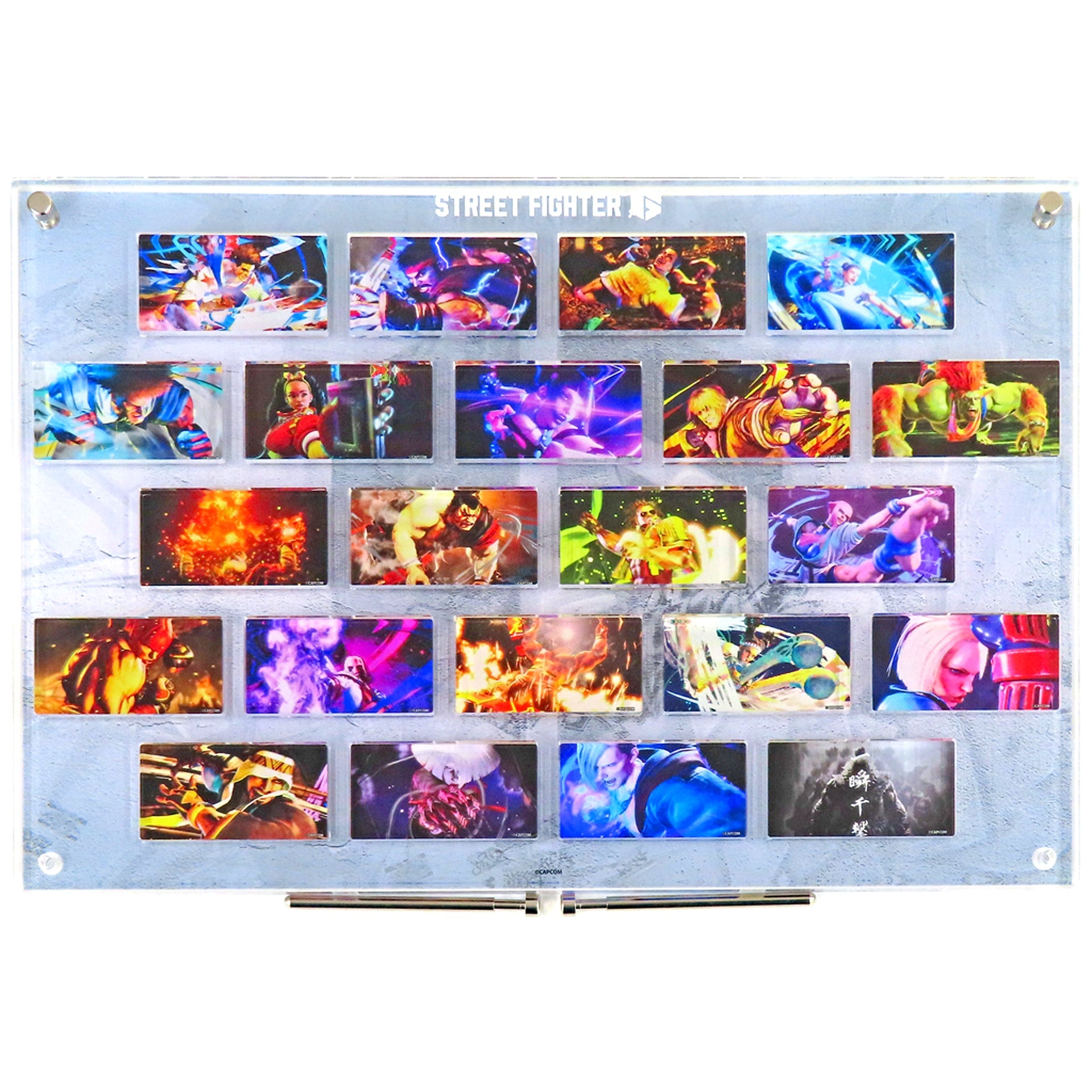 Group S-1 Prize Critical Arts Acrylic Block Collection Street Fighter 6 Capkuji ROUND2 [USED]