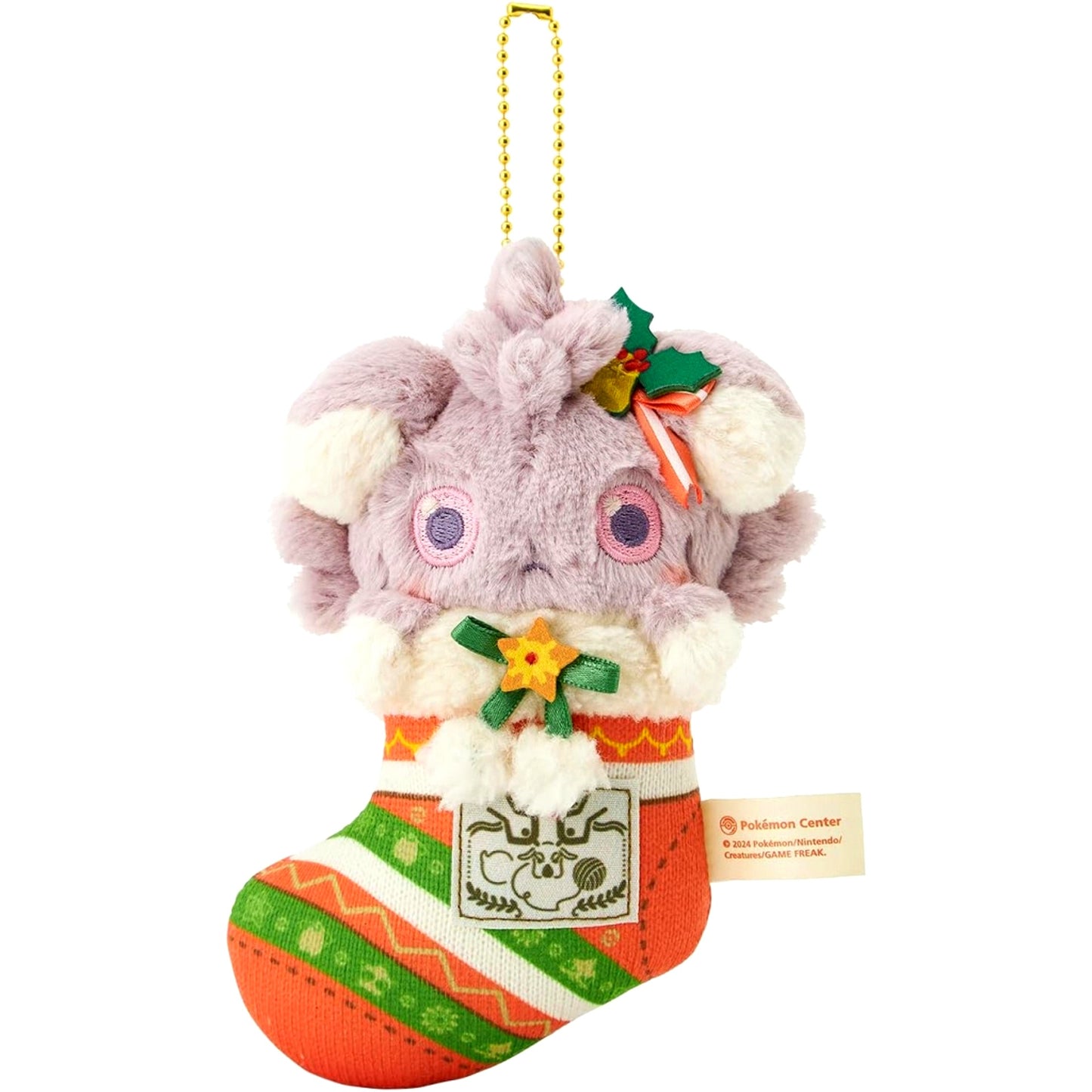 Espurr Pokemon Mascot Pokemon Heartwarming Christmas Pokemon Center Limited [USED]
