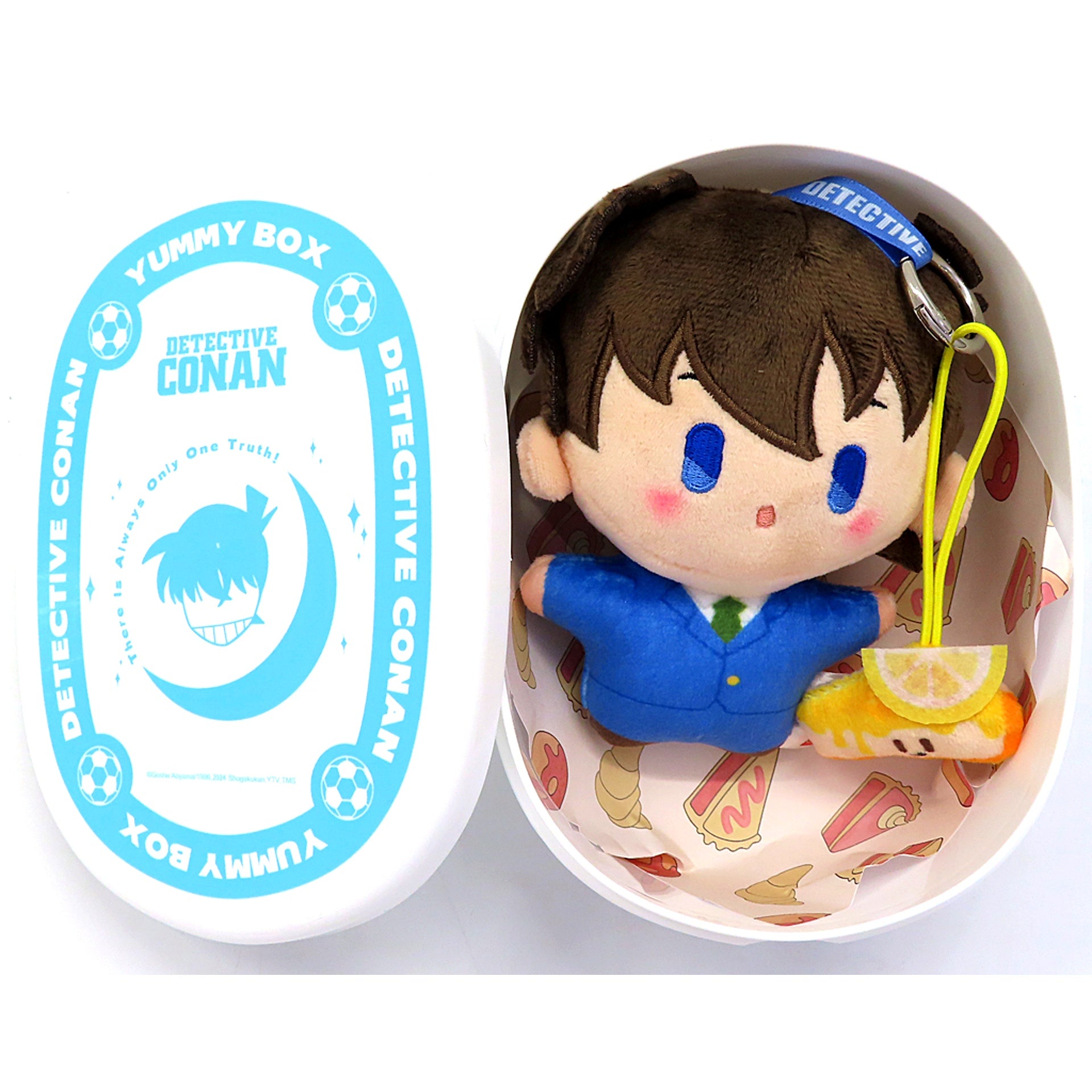 Shinichi Kudo Detective Conan Cafe Bento Lunch Box Plush Series Mascot [USED]