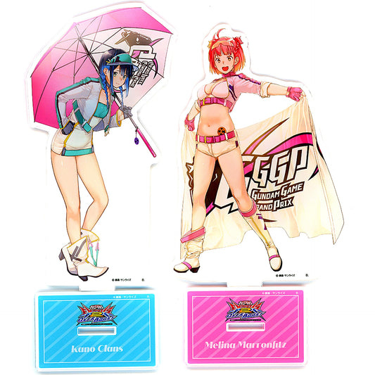 GGGP East-West Match Ver. Mobile Suit Gundam Extreme VS. 2 OverBoost Acrylic Stand Set [USED]