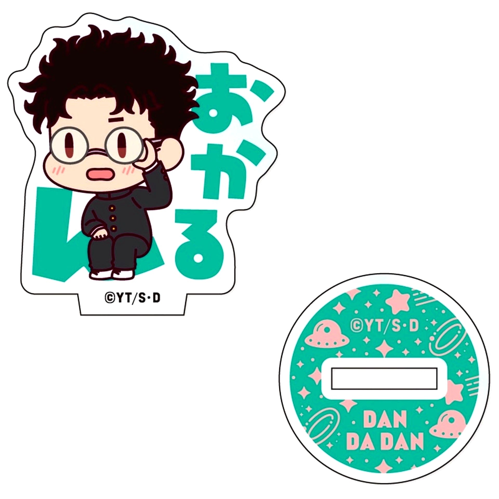 Dandadan Okarun Ken Takakura OnaMae PitanCo Mini Acrylic Stand [USED]