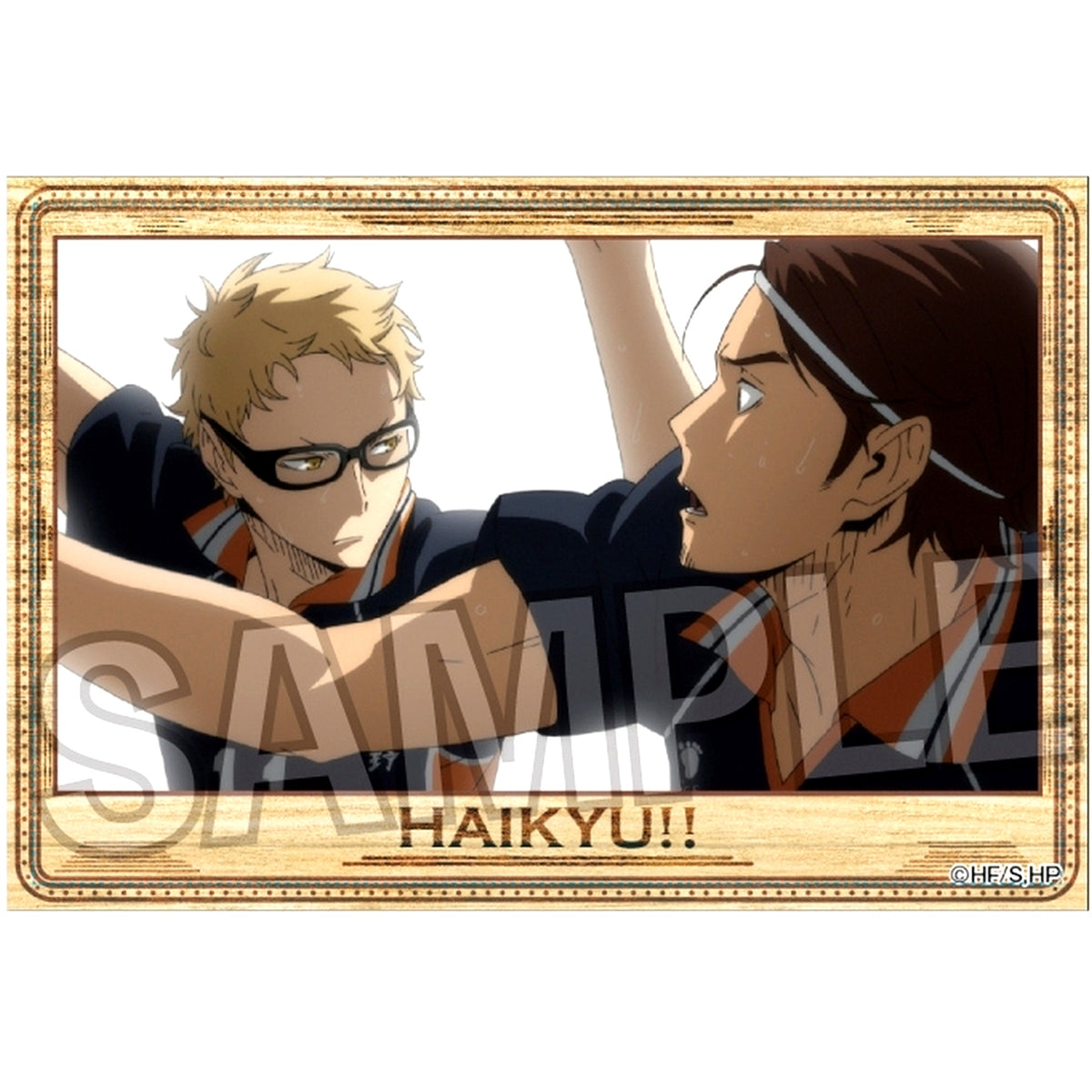 Kei Tsukishima & Asahi Azumane 5. Mini Stand Panel Vol. 6 Haikyu!! [USED]
