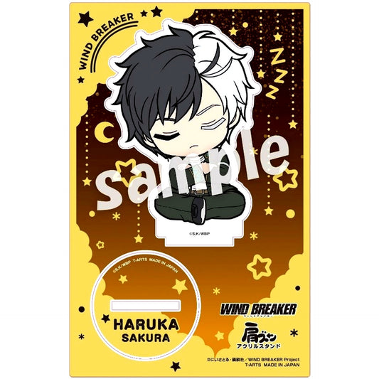 Haruka Sakura Kata Zun Acrylic Stand WIND BREAKER [USED]