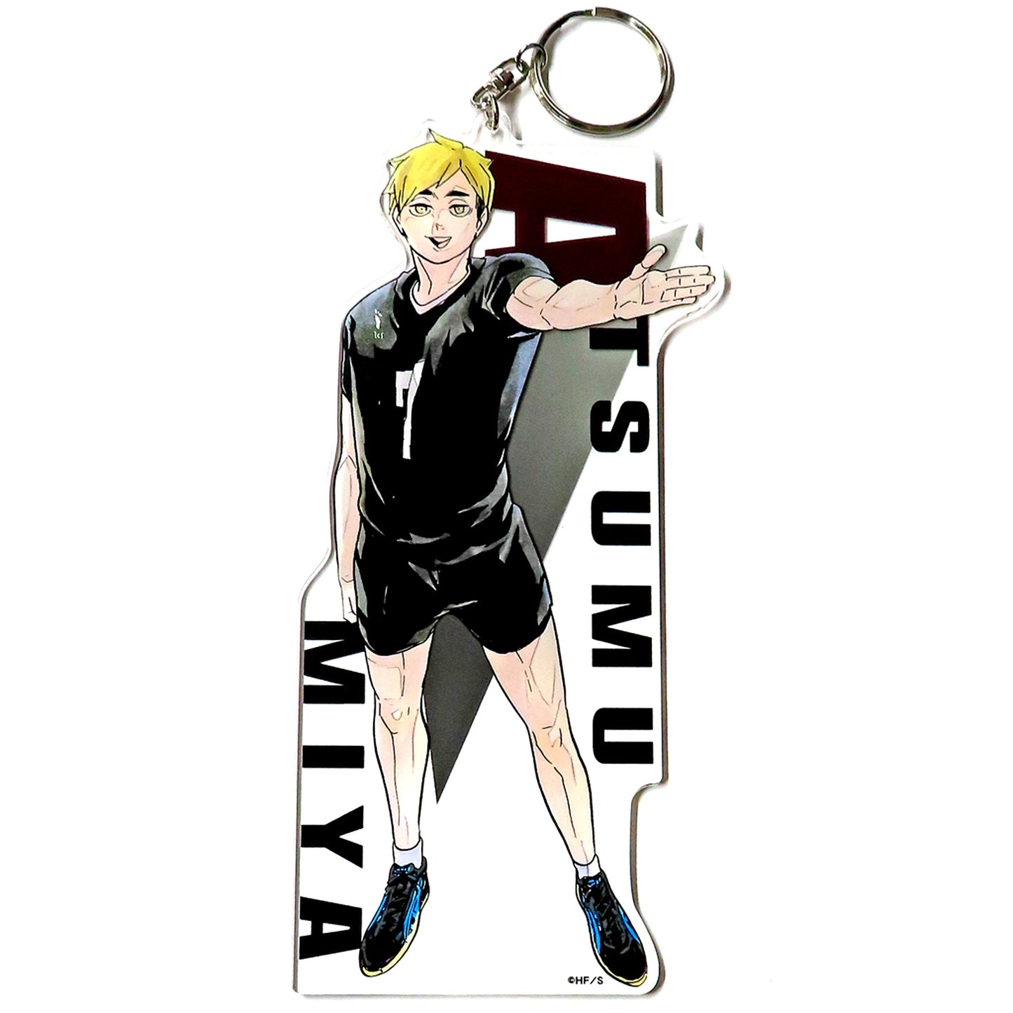 Atsumu Miya 2020 Haikyu!! Exhibition Tokyo Key Visual Haikyu!! Acrylic MEGA Keychain Jump Characters Store Limited [USED]