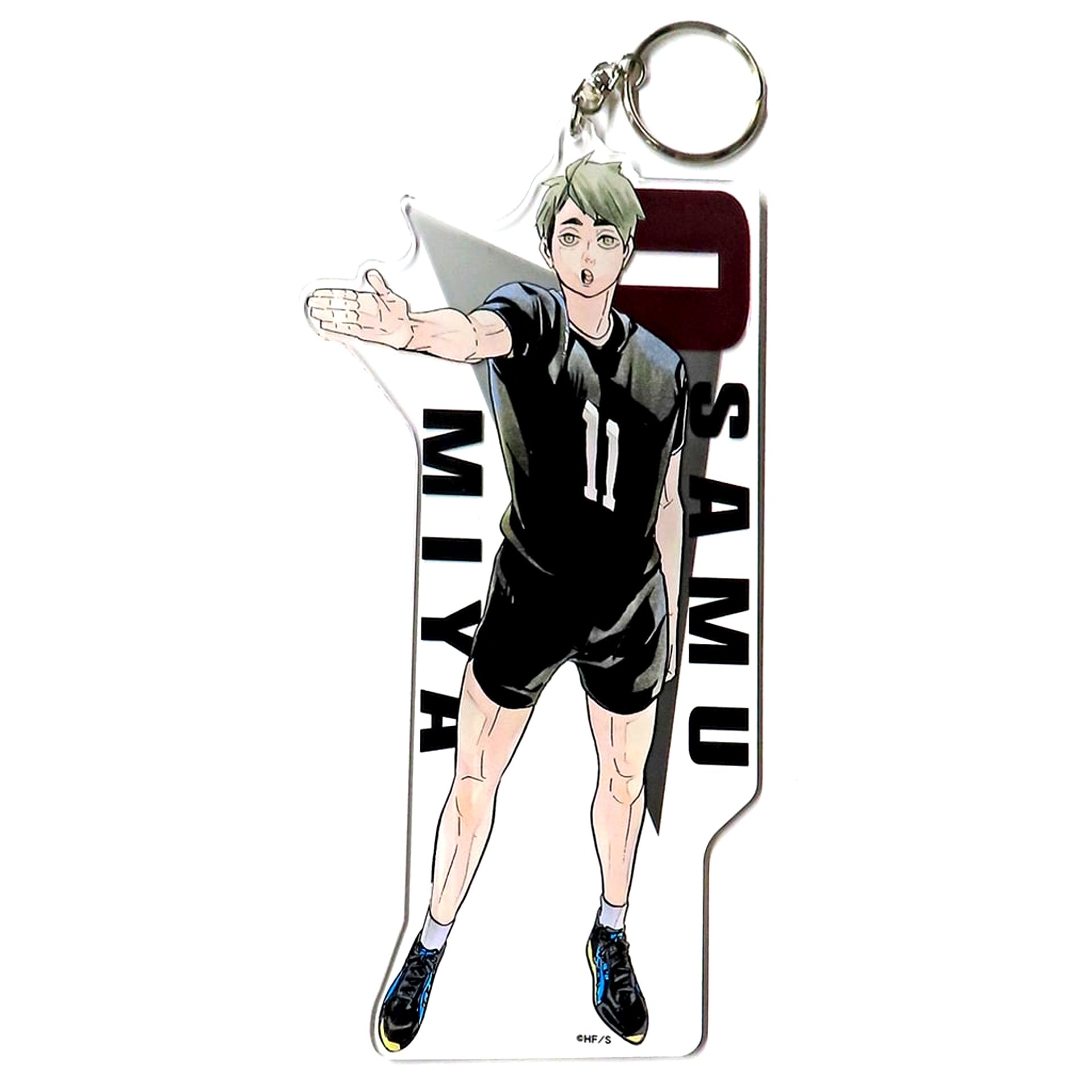 Osamu Miya 2020 Exhibition Tokyo Key Visual Acrylic MEGA Keychain Haikyu!! JCS Limited [USED]