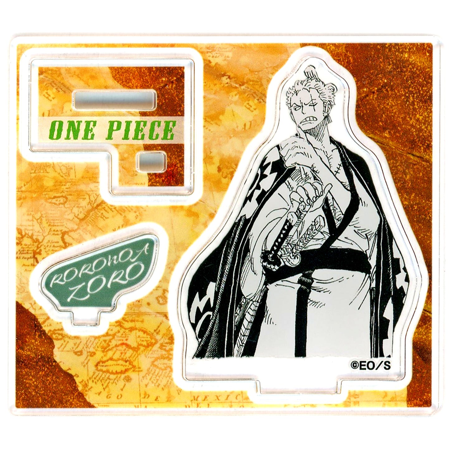 Roronoa Zoro Die-cut Wano Country Arc One Piece Acrylic Figure Collection HEROES Roronoa Zoro Vol. 1 [USED]