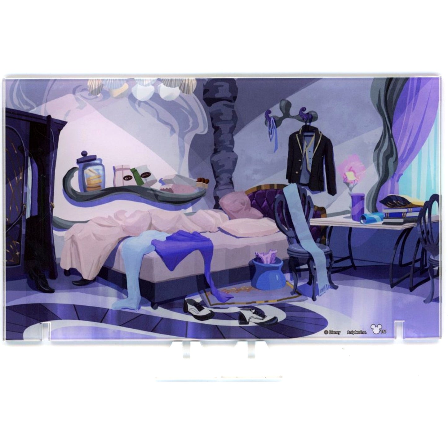 Floyd Leech Background Acrylic Stand Disney Twisted-Wonderland Floyd's Birthday Commemorative Goods [USED]