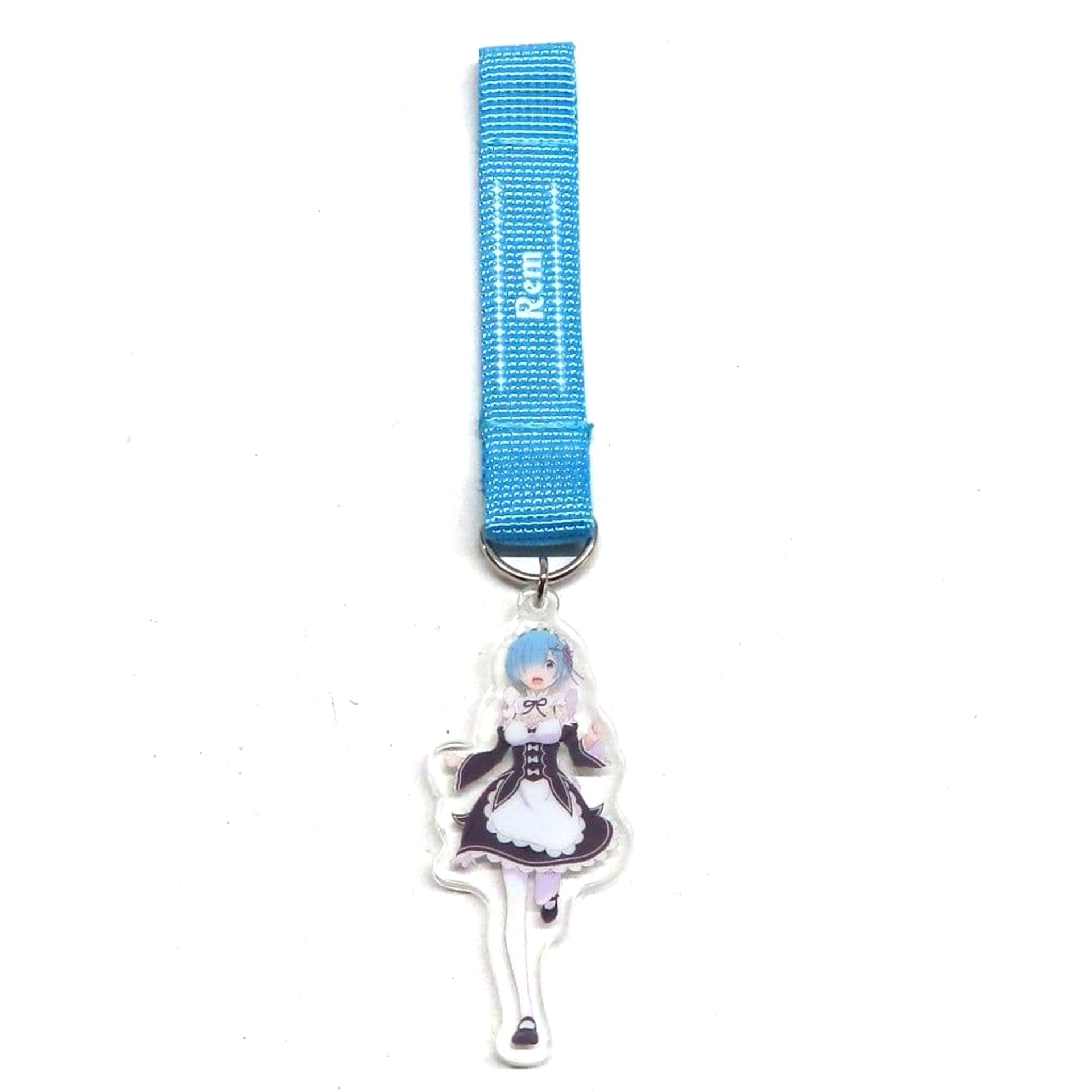 Re:ZERO -Starting Life in Another World- Rem Carabiner Acrylic Keychain Don Quijote Limited Keychains [USED]