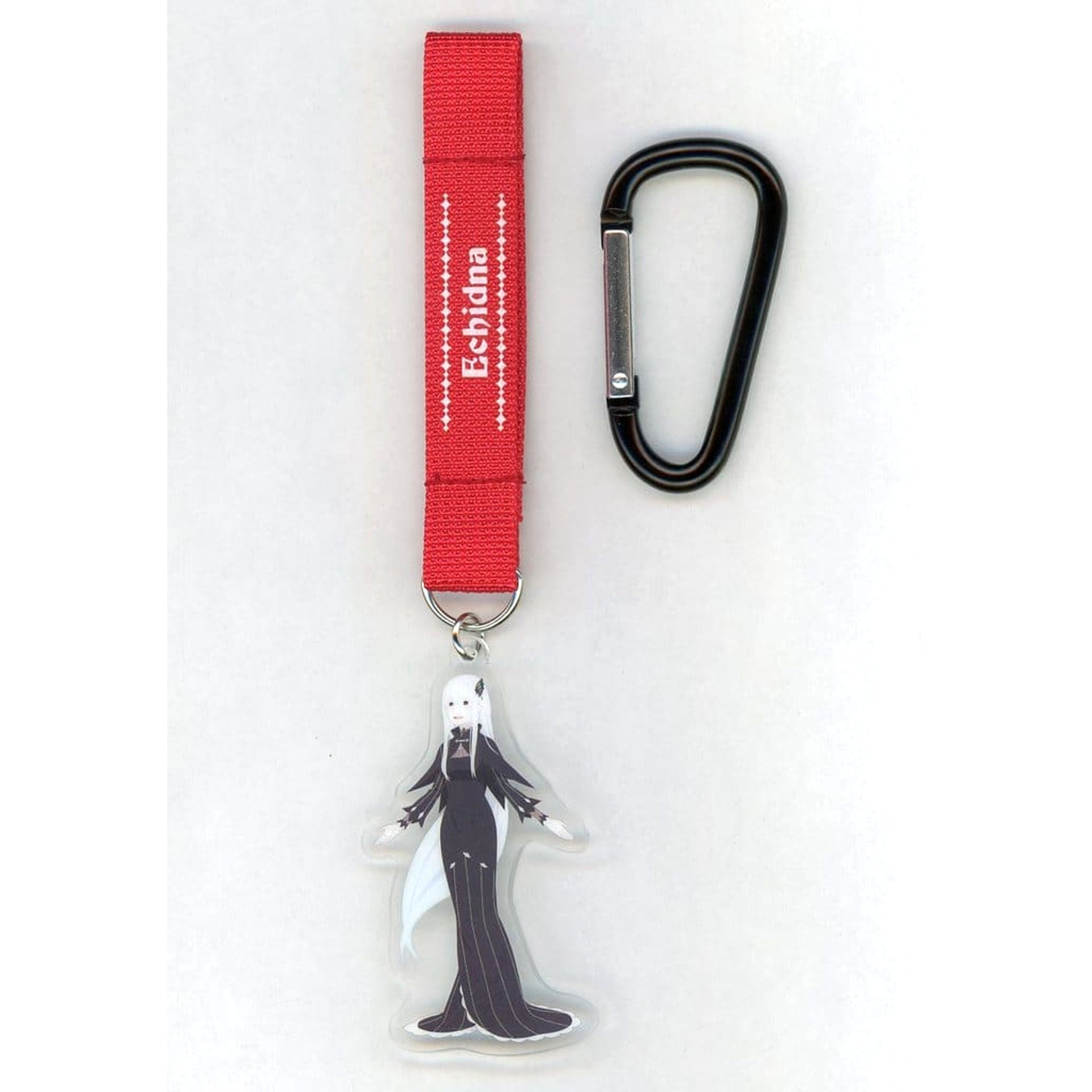 Re:ZERO -Starting Life in Another World- Echidna Carabiner Acrylic Keychain Don Quijote Limited Keychains [USED]