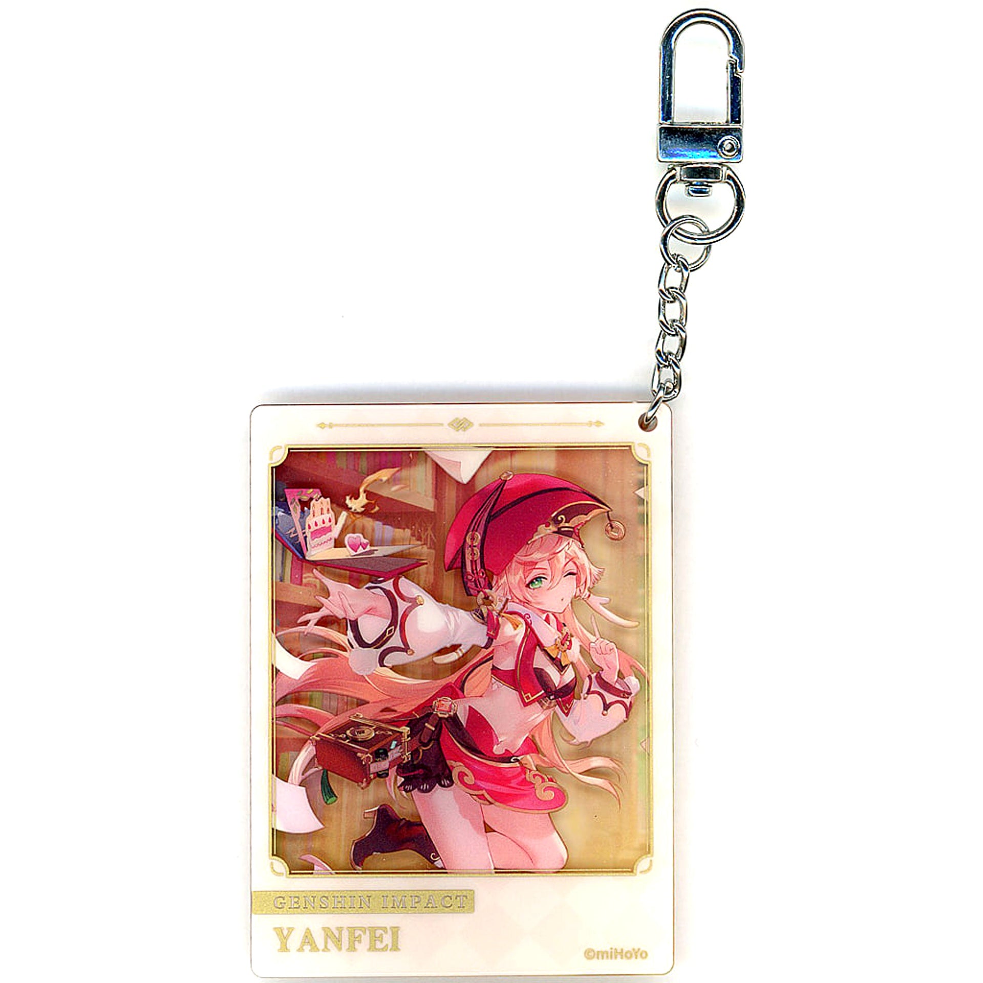 Genshin Yanfei 2022 Fated Day Series Character Acrylic Strap Acrylic Item [USED]