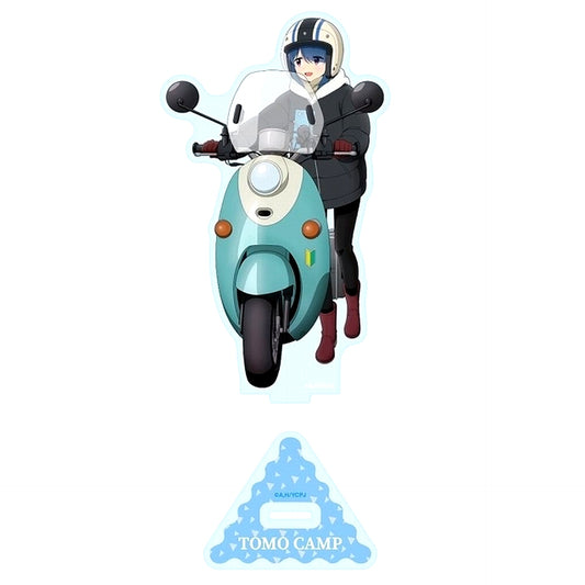 Rin Shima Yuru Camp SEASON 3 Tomo Camp 2024 Acrylic Stand [USED]