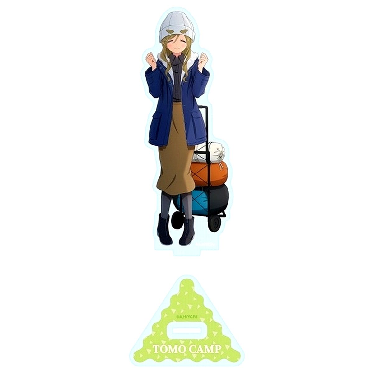 Aoi Inuyama Tomo Camp 2024 Acrylic Stand Laid-Back Camp Season 3 [USED]
