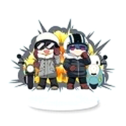 Rin Shima & Ayano Toki Petit Acrylic Stand Yuru Camp SEASON 3 [USED]