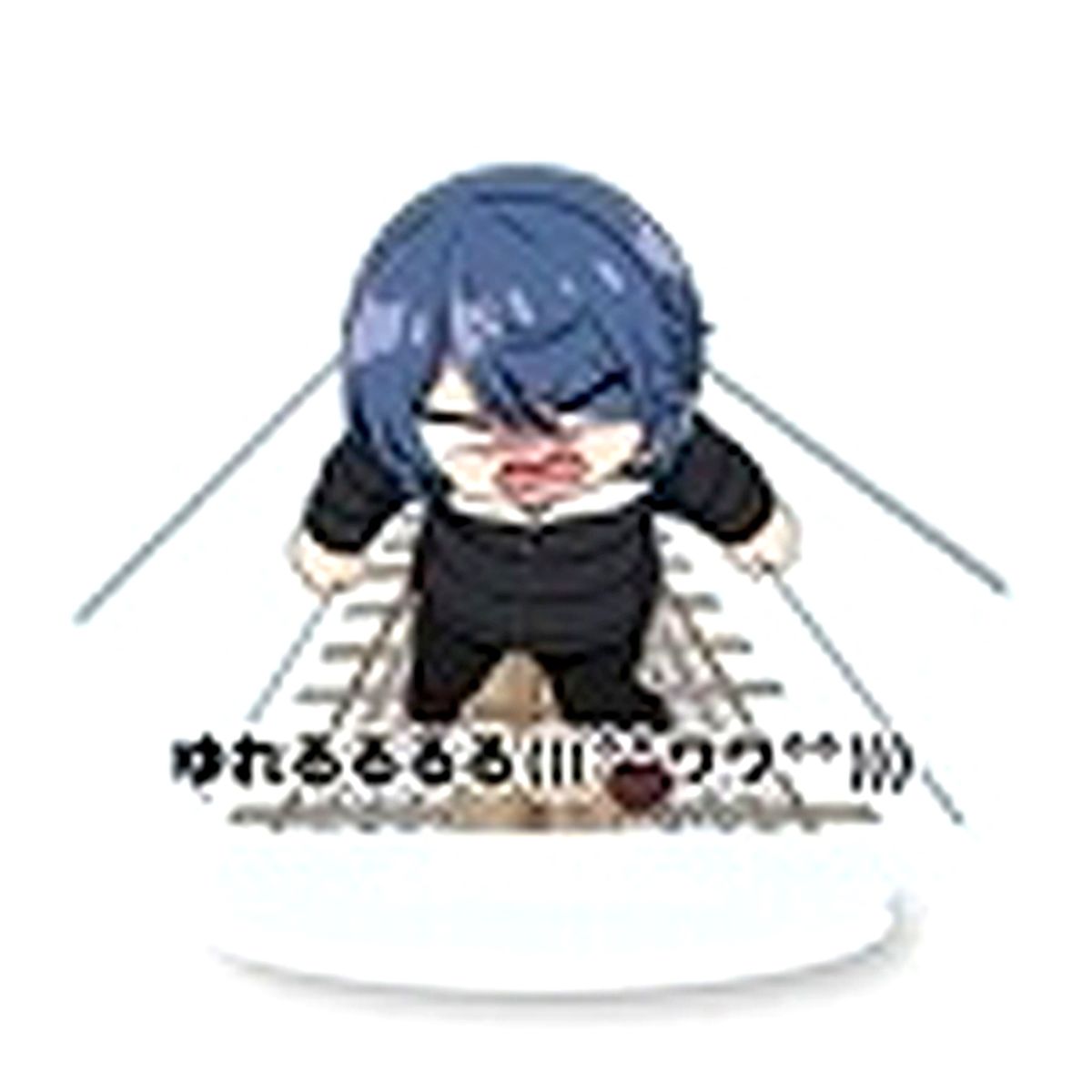 Rin Shima Wobbling Ver. Petit Acrylic Stand Laid-Back Camp Season 3 [USED]
