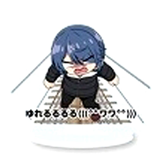 Rin Shima Wobbling Ver. Petit Acrylic Stand Laid-Back Camp Season 3 [USED]