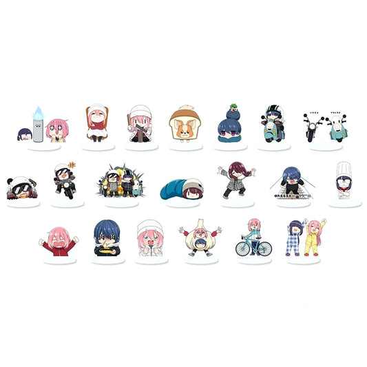 Set of 20 Yuru Camp SEASON 3 Petit Acrylic Stand [USED]