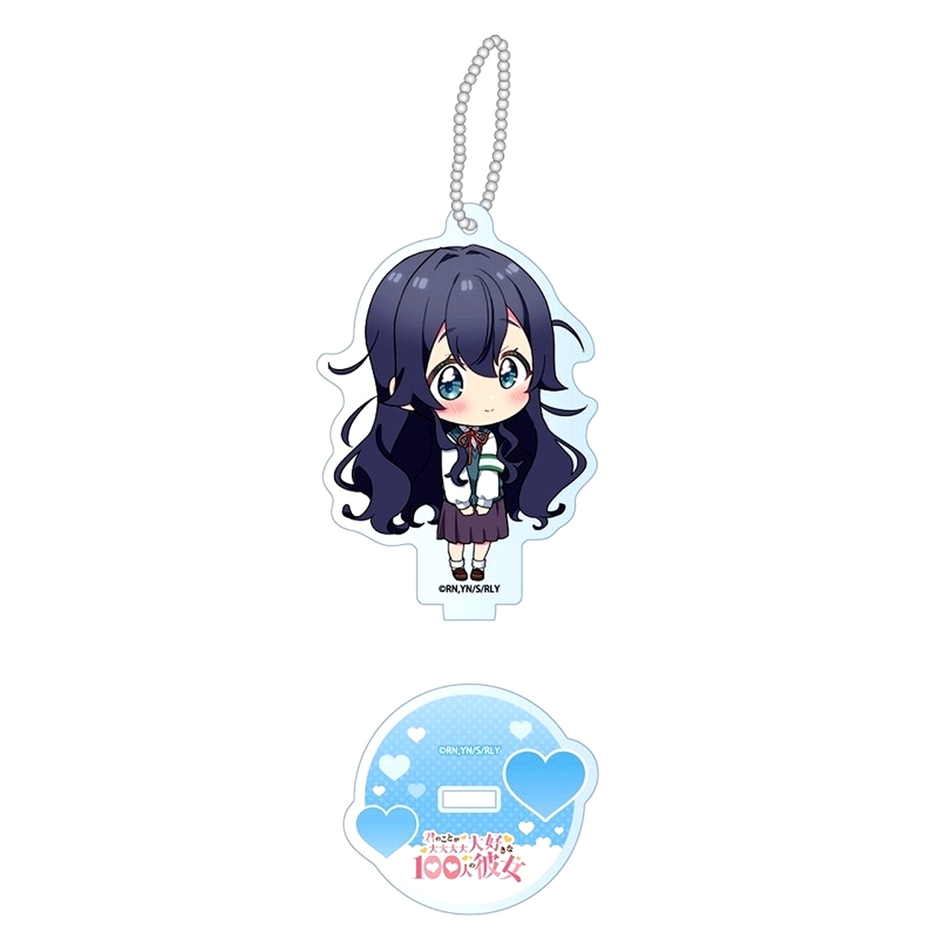 Shizuka Yoshimoto Original Illustration Acrylic Stand The 100 Girlfriends Who Really, Really, Really, Really, Really Love You [USED]