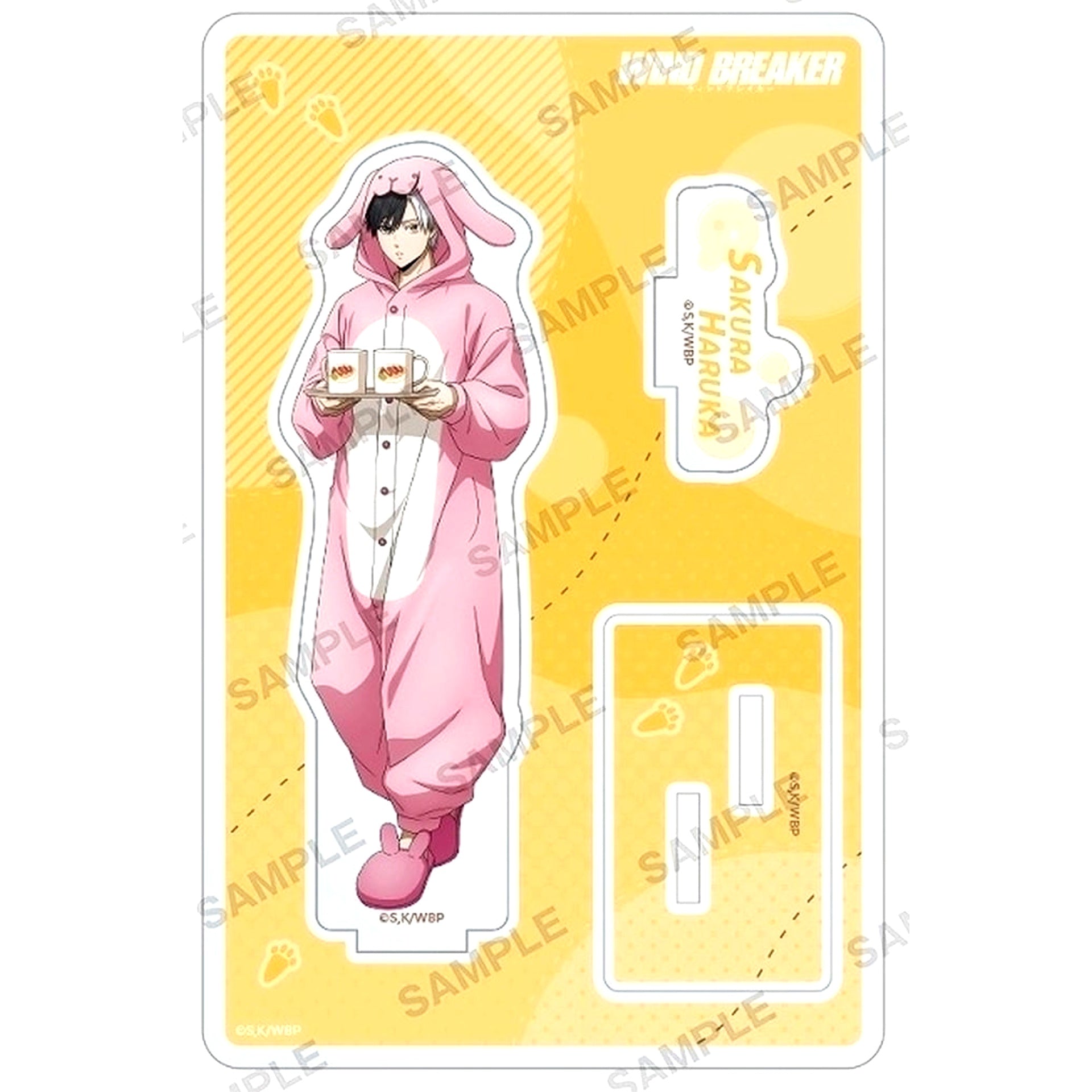 Haruka Sakura Acrylic Stand Pajama Party Ver. WIND BREAKER [USED]
