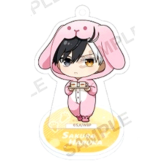 Haruka Sakura WIND BREAKER Chibi Acrylic Stand Collection Pajama Party Ver. [USED]