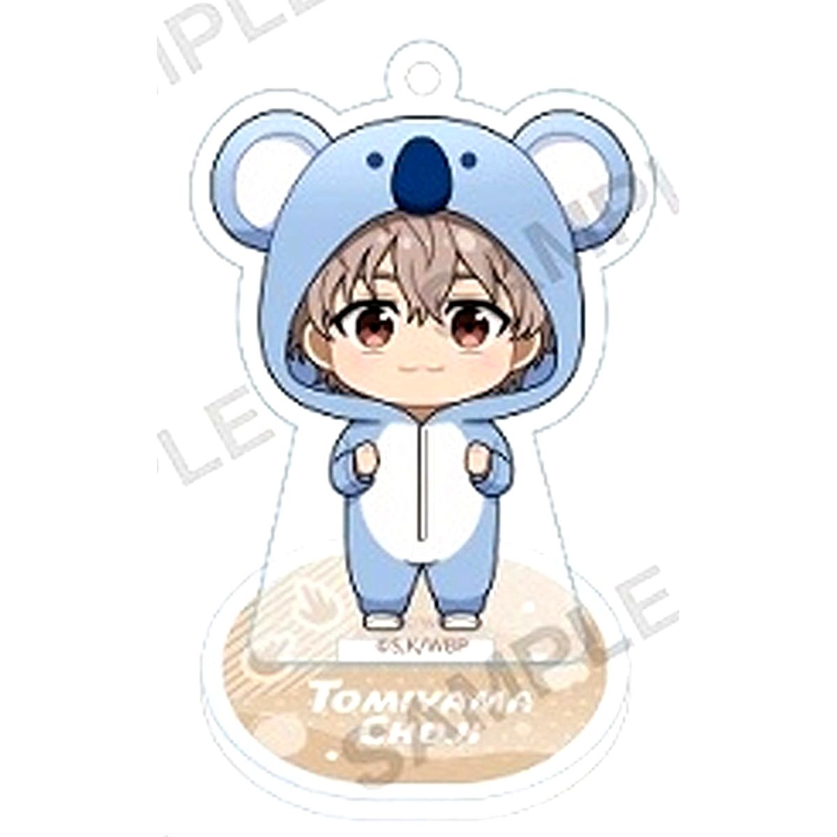 Choji Tomiyama Wind Breaker Chibi Acrylic Stand Collection Pajama Party ver. [USED]
