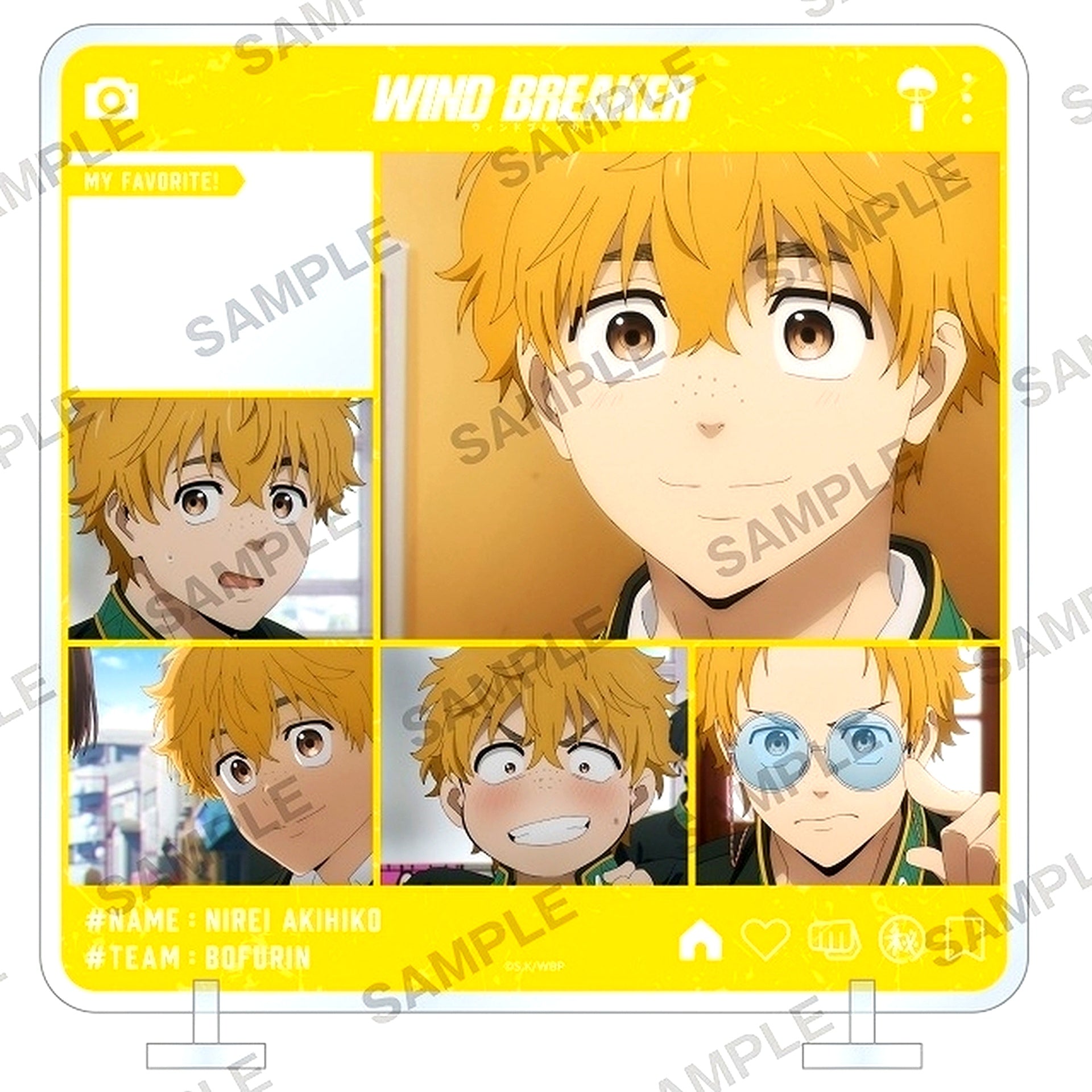 Akihiko Nirei Chara in Stand WIND BREAKER [USED]
