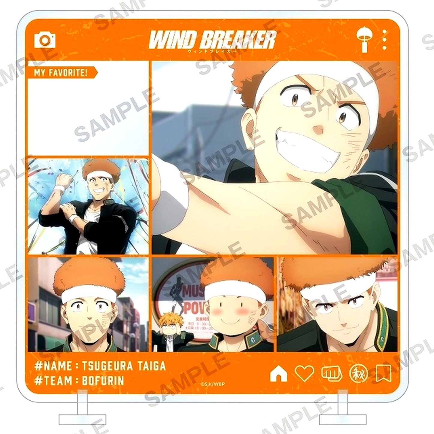 Taiga Tsugeura Chara in Stand WIND BREAKER [USED]