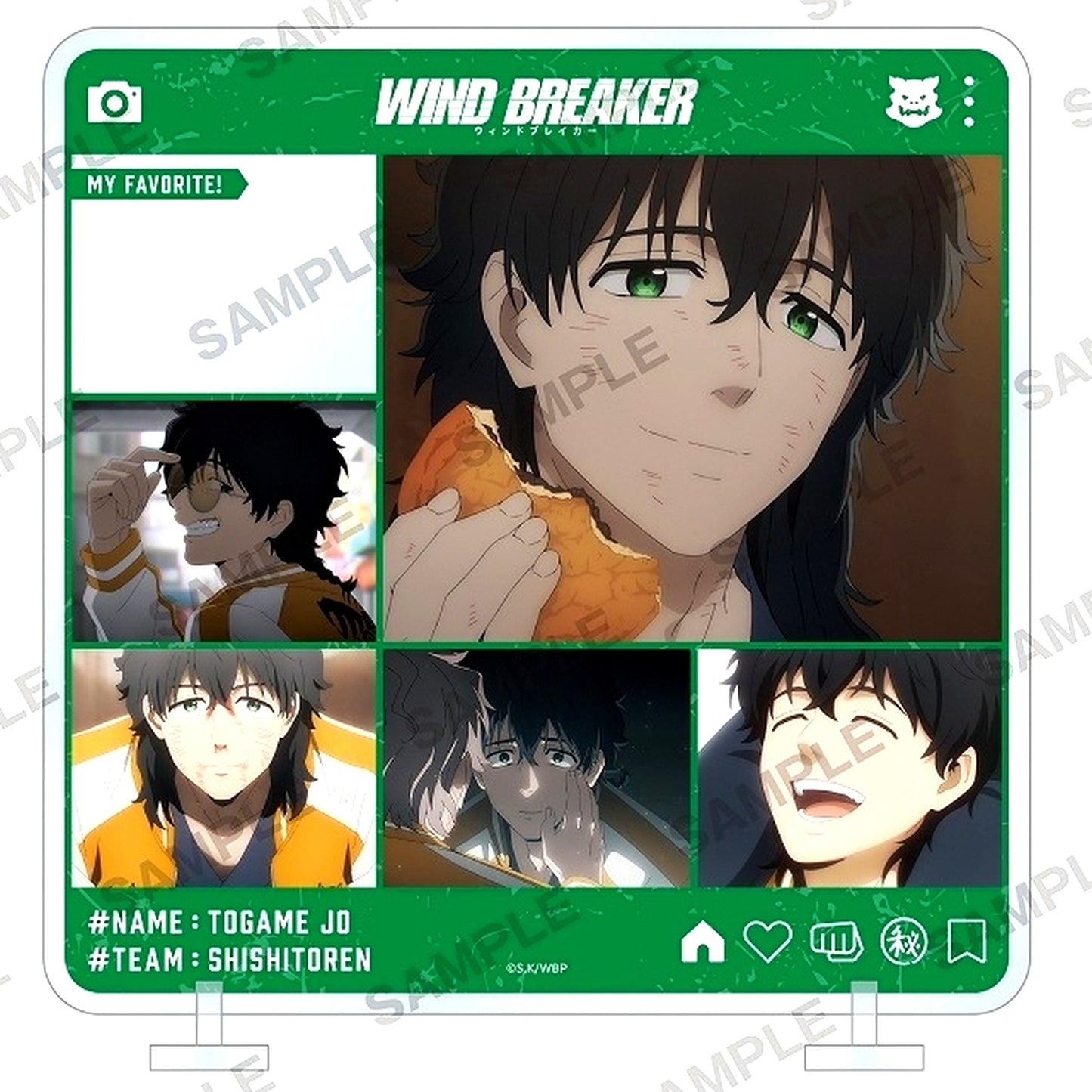 Jo Togame WIND BREAKER Chara in Stand [USED]