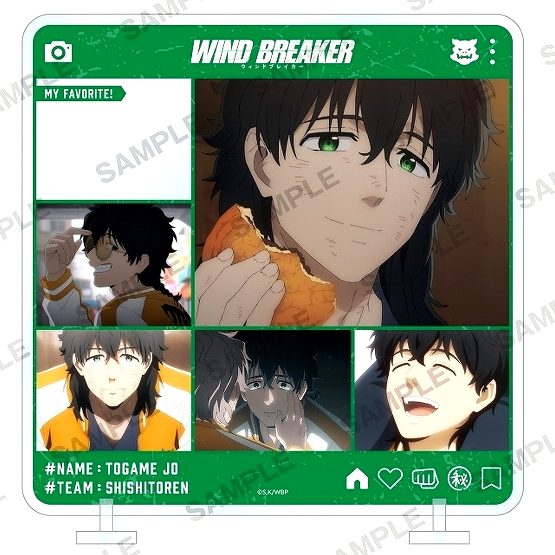 Jo Togame WIND BREAKER Chara in Stand [USED]