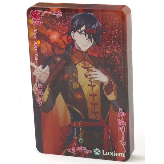 Vox Akuma, Luxiem Quicksand Acrylic Block Ichiban Kuji Virtual YouTuber Nijisanji NIJISANJI EN Luxiem Hua Deng B Prize China Limited [USED]