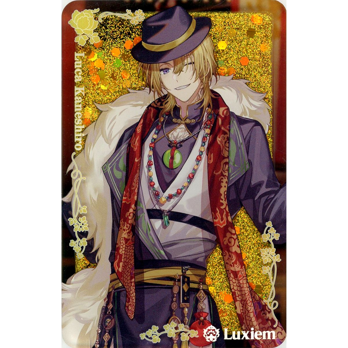 Luca Kaneshiro Flowing Sand Acrylic Block Ichiban Kuji Virtual YouTuber Nijisanji NIJISANJI EN Luxiem Huadeng Prize B China Exclusive [USED]