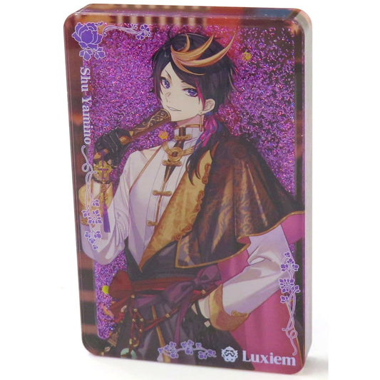 Shu Yamino, Luxiem Quicksand Acrylic Block Ichiban Kuji Virtual YouTuber Nijisanji NIJISANJI EN Luxiem Hua Deng B Prize China Limited [USED]