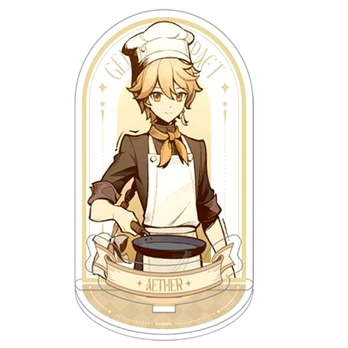 Aether Genshin Impact Shadow Hunting Series Acrylic Stand [USED]