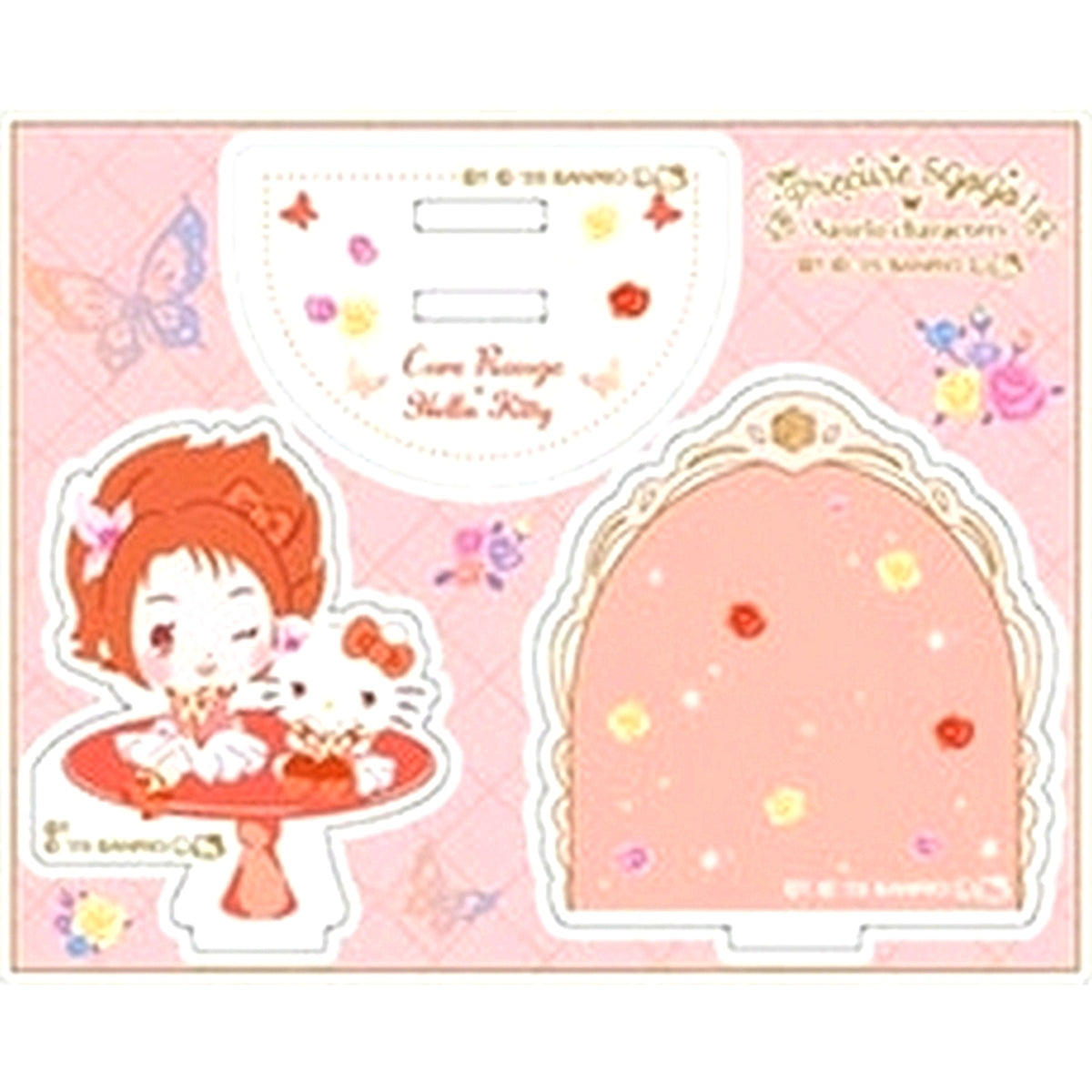 Cure Rouge x Hello Kitty Yes! Precure 5 GoGo! x Sanrio Characters Acrylic Stand Collection [USED]