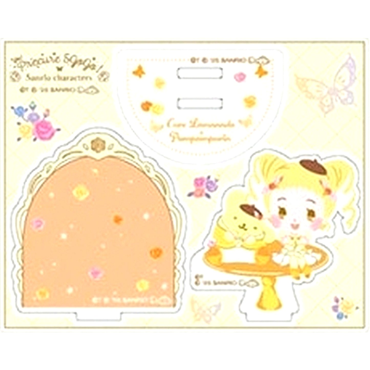 Cure Lemonade x Pompompurin Yes! Precure 5 GoGo! x Sanrio Characters Acrylic Stand Collection [USED]