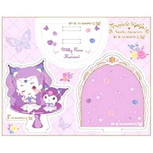 Milky Rose x Kuromi Yes! Pretty Cure 5 Go Go! Sanrio Characters Acrylic Stand Collection [USED]