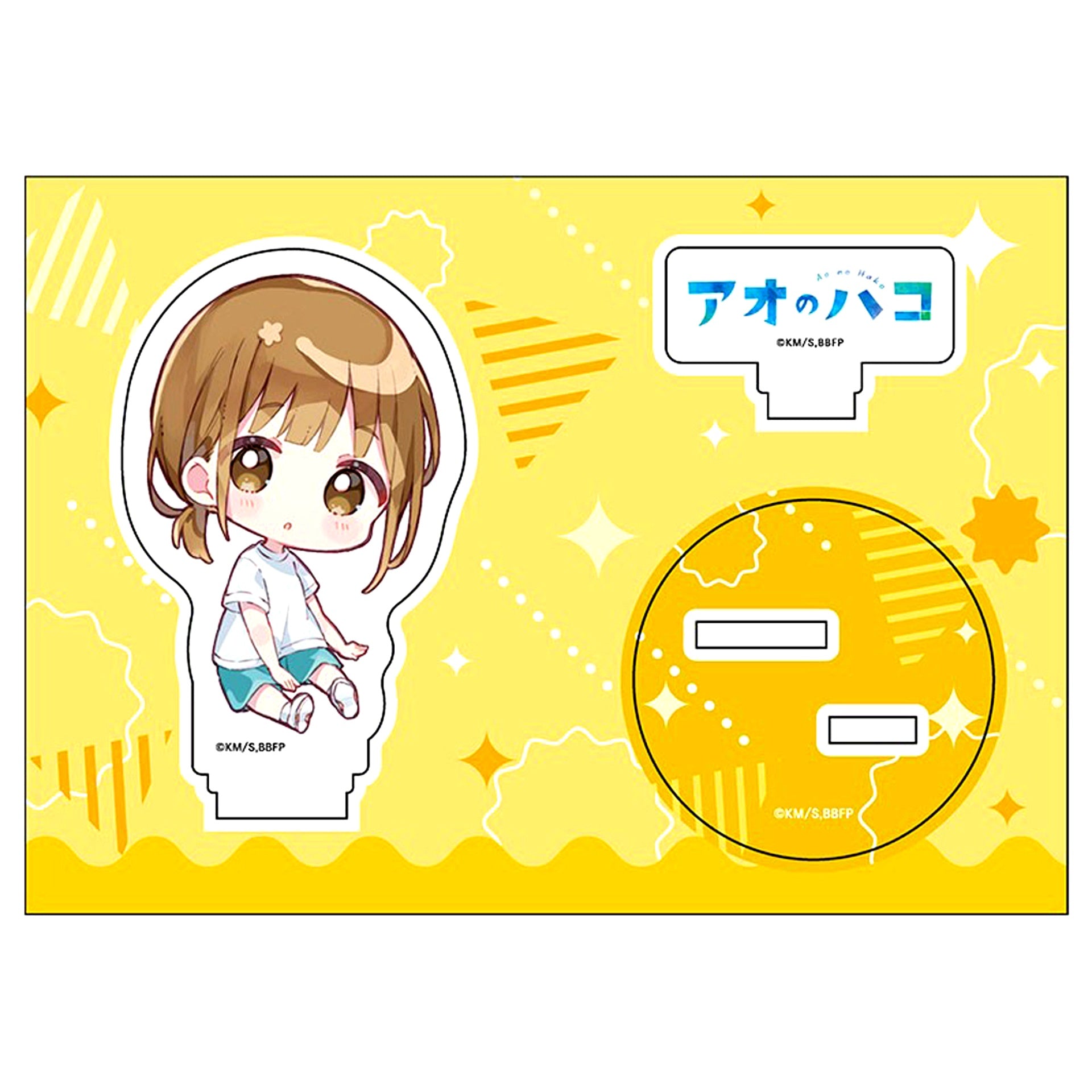 Chinatsu Kano Sportswear Petanko Acrylic Figure Blue Box [USED]