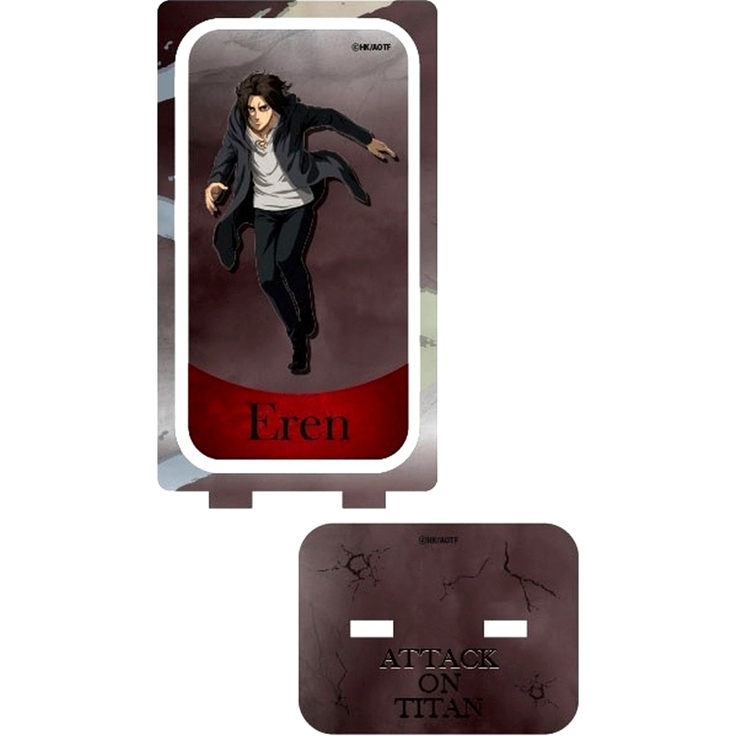 Eren Yeager Attack on Titan Rotating Acrylic Stand [USED]