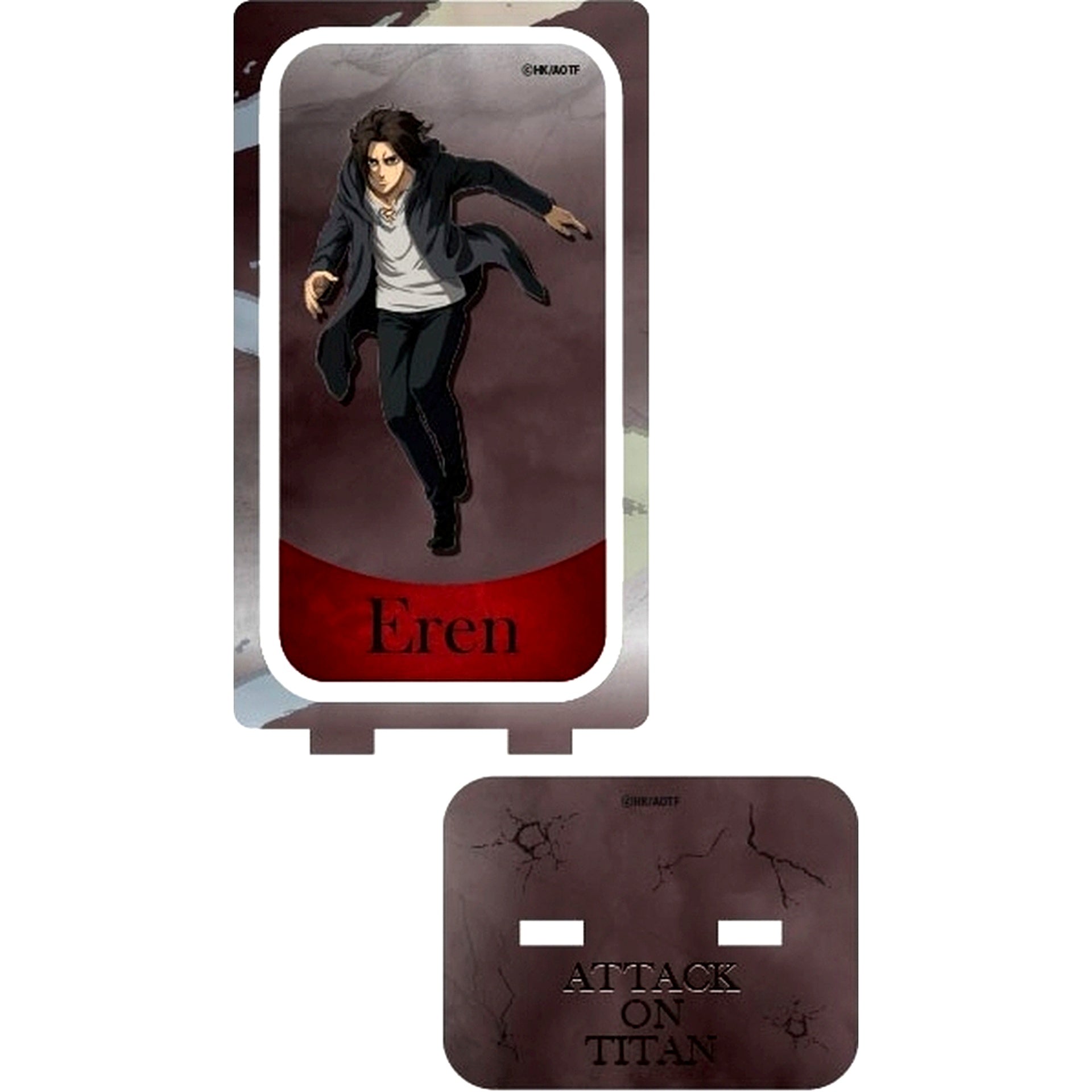 Eren Yeager Attack on Titan Rotating Acrylic Stand [USED]
