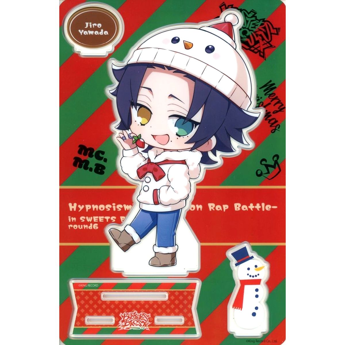 Jiro Yamada Hypnosis Mic: Division Rap Battle Big Acrylic Stand Hypnosis Mic -Division Rap Battle- in SWEETS PARADISE round 6 [USED]