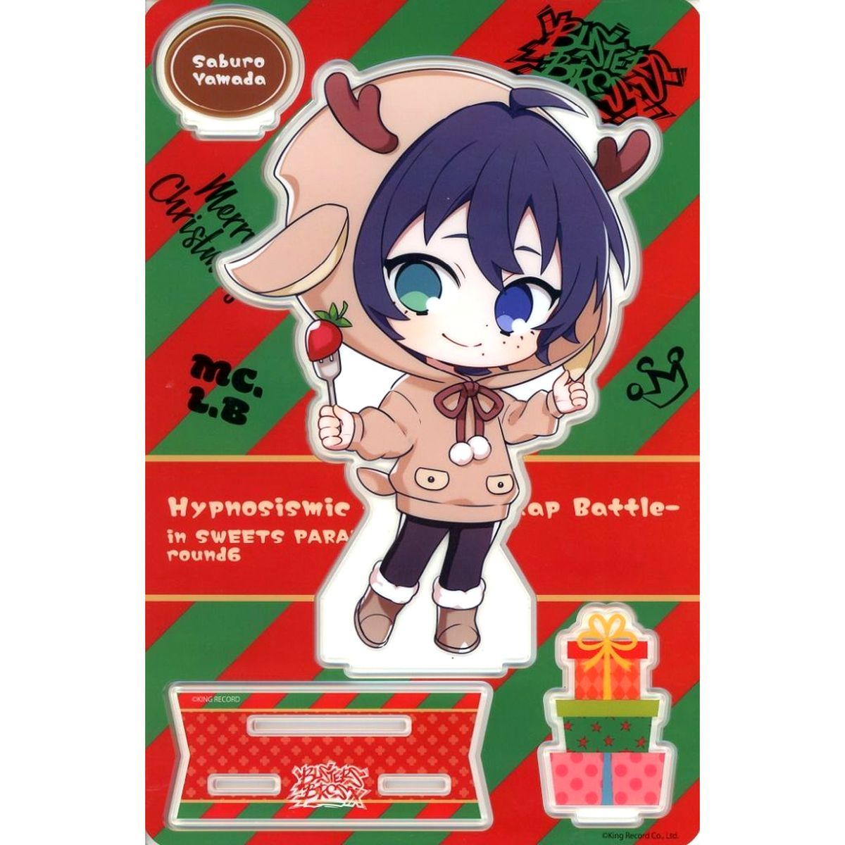 Saburo Yamada Hypnosis Mic: Division Rap Battle Big Acrylic Stand Hypnosis Mic -Division Rap Battle- in SWEETS PARADISE round 6 [USED]