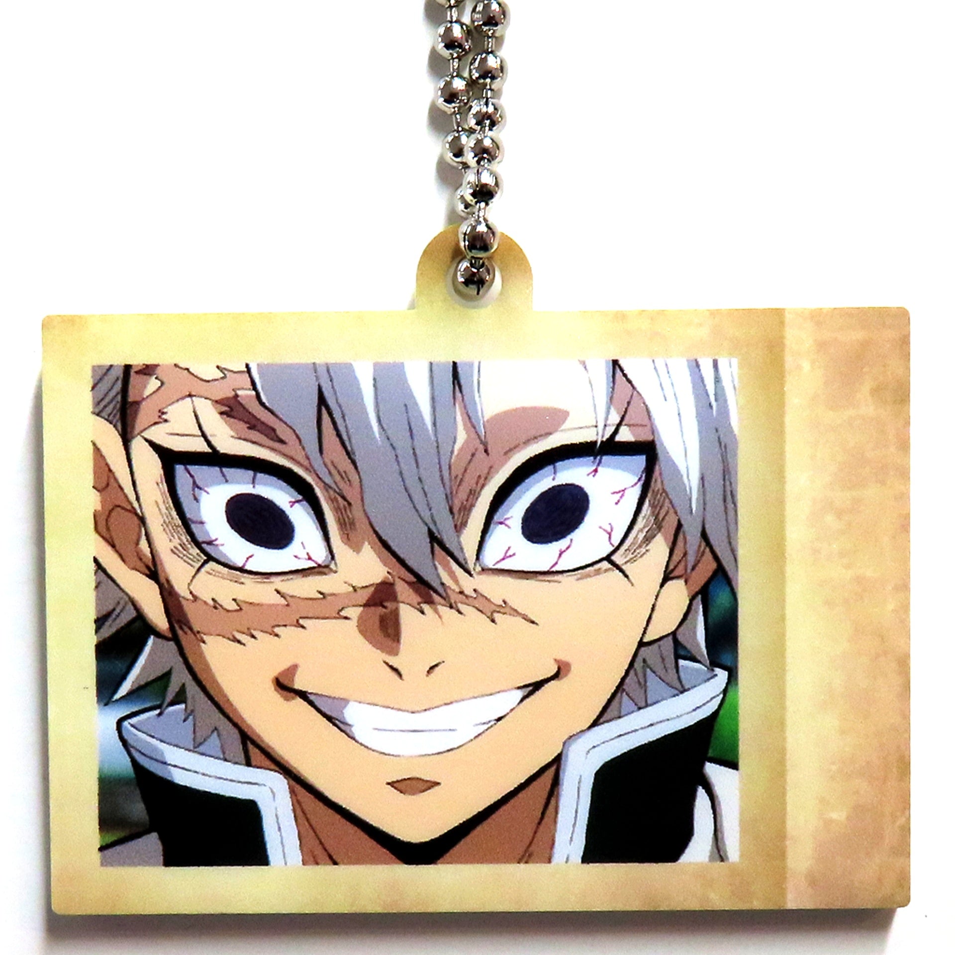 Sanemi Shinazugawa Demon Slayer: Kimetsu no Yaiba Pashacore Mini Acrylic Keychain Collection [USED]