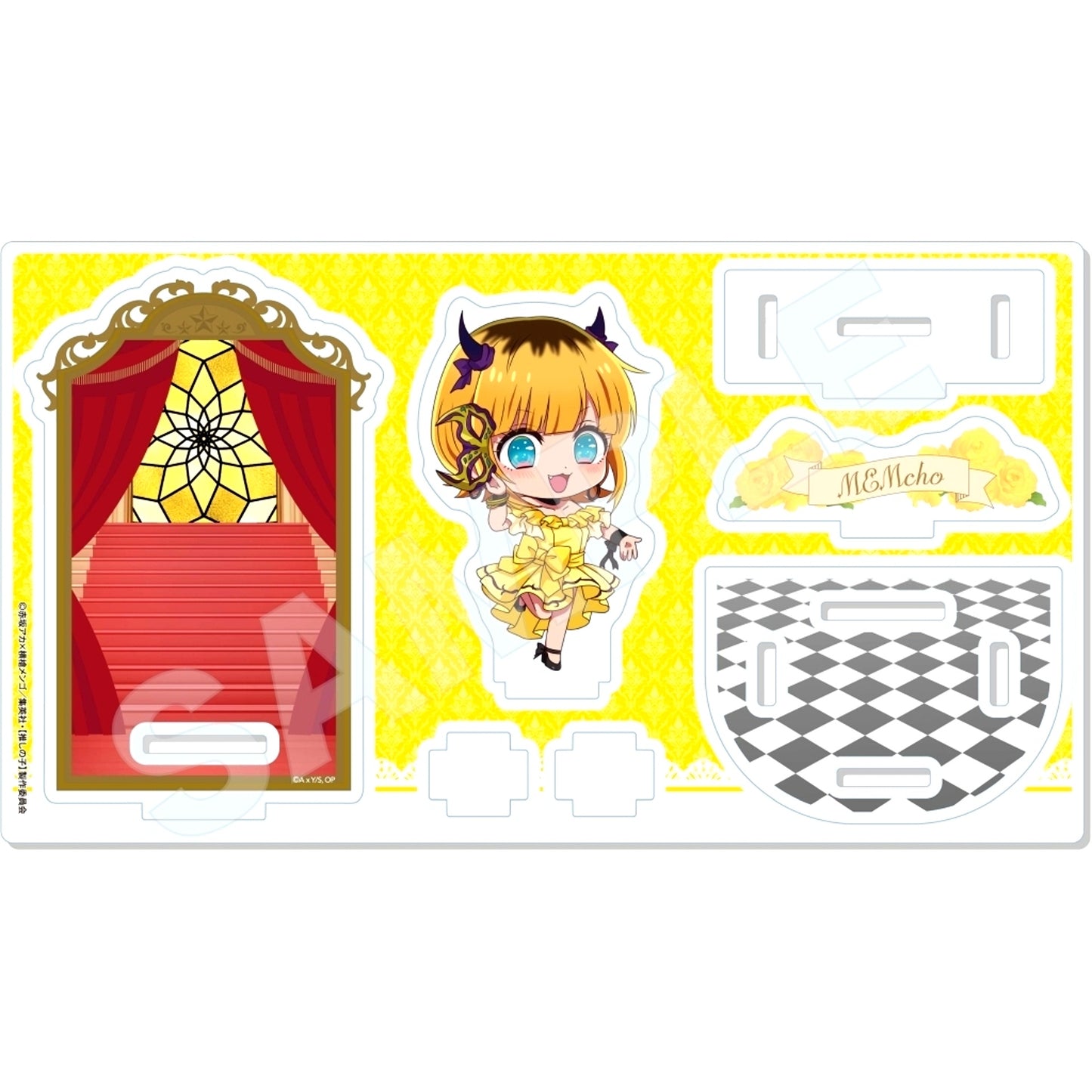 Mem-cho 05. Masquerade Ver. Oshi no Ko Diorama Acrylic [USED]