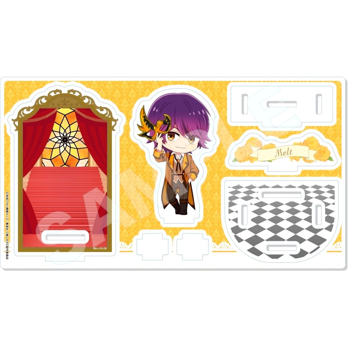 Melt Narushima Masquerade Ver. Oshi No Ko Diorama Acrylic Item [USED]