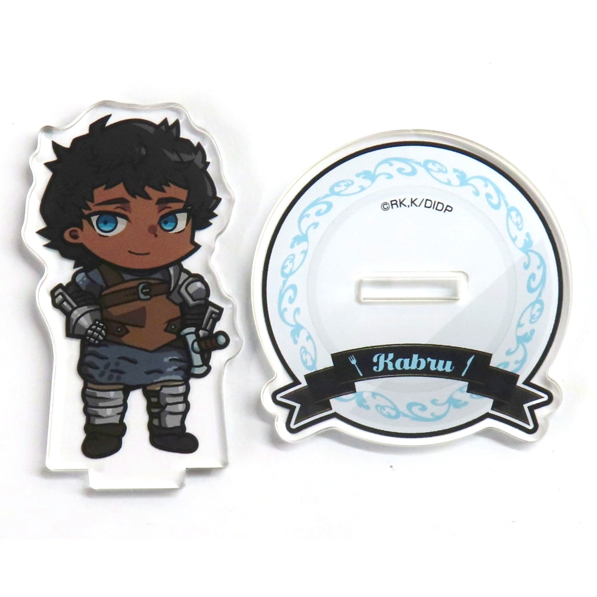 Kabru E Prize Mini Character Acrylic Stand Delicious in Dungeon Kuji Kurifu [USED]