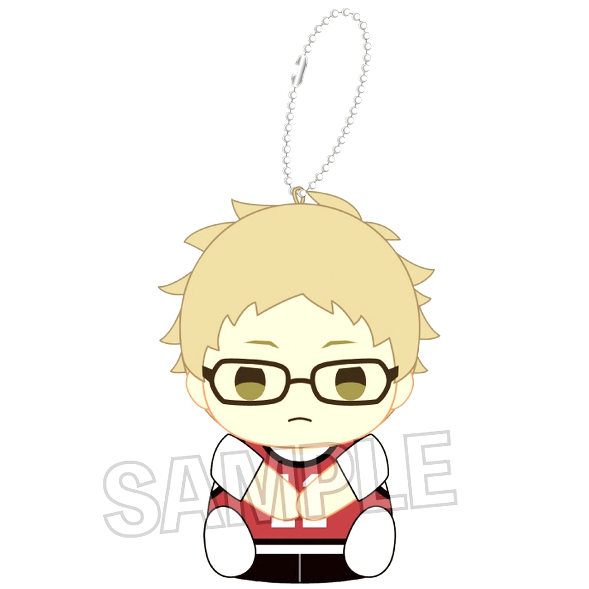 Kei Tsukishima Haikyu!! Yubi no Ue Series Bibs Ver. Finger Mascot [USED]