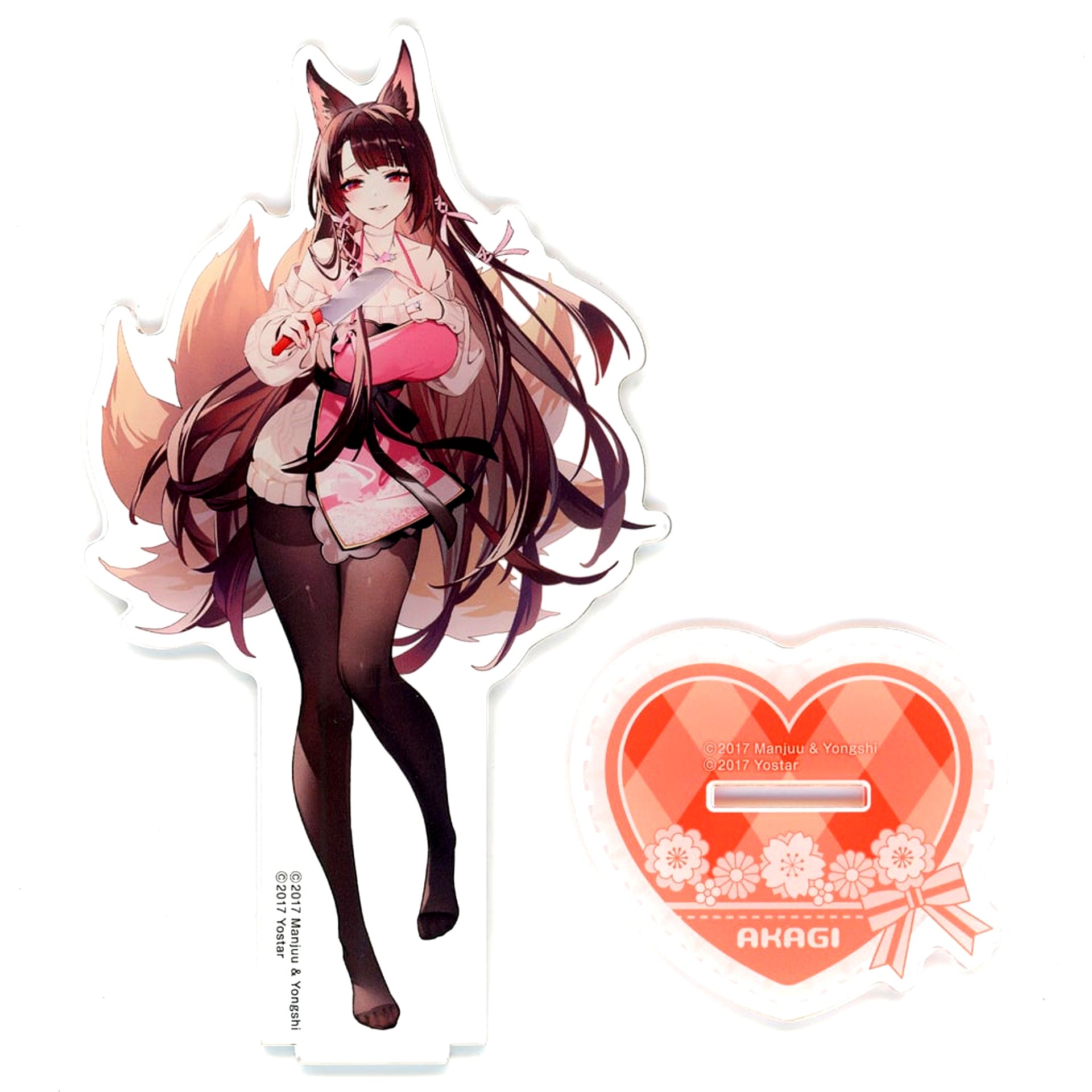 Akagi Azur Lane Illustration BIG Acrylic Stand HMV POP UP SHOP [USED]
