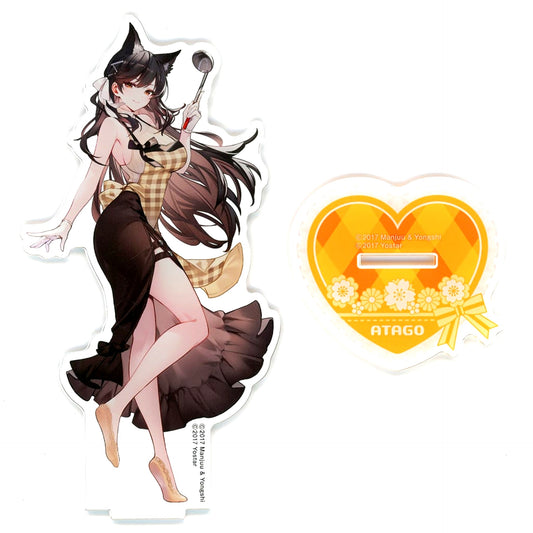 Atago Illustration BIG Acrylic Stand Azur Lane HMV POP UP SHOP [USED]
