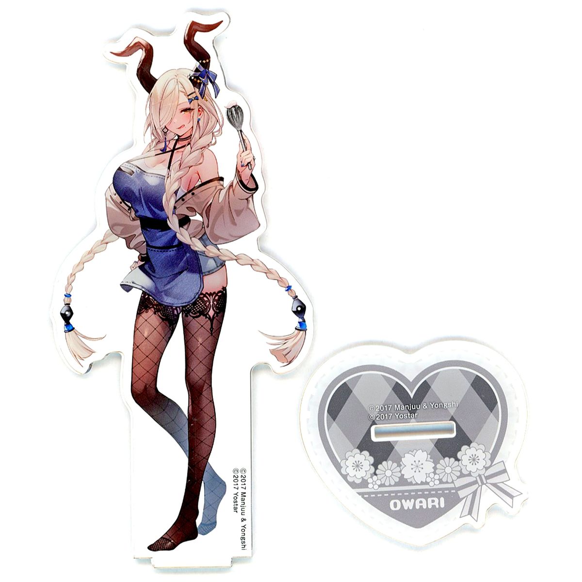 Owari Original Illustration Big Acrylic Stand Azur Lane x HMV POP UP SHOP [USED]